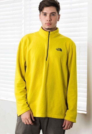 VINTAGE NORTH FACE FLEECE JUMPER LOGO 90S XXL 9
