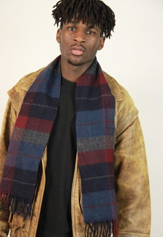 VINTAGE TARTAN SCARF