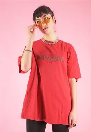 VINTAGE HARLEY-DAVIDSON T-SHIRT IN RED