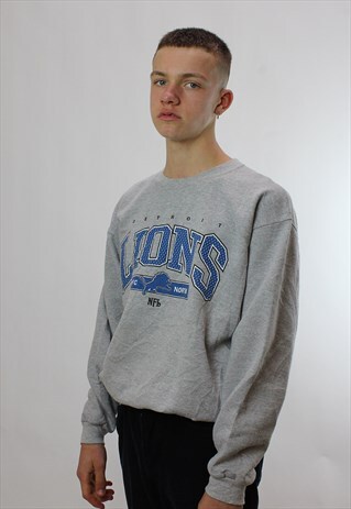 VINTAGE NFL DETROIT LIONS SWEATSHIRT