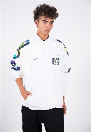 VINTAGE RARE 90S ADIDAS SHELL JACKET / S0504