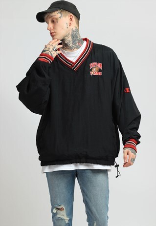 VINTAGE CHAMPION ZIPLESS SHELL JACKET