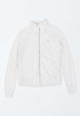 Vintage Champion Tracksuit Top Jacket White