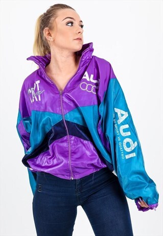 VINTAGE AUDI SHELL JACKET J1179