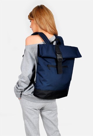 ROLL TOP LAPTOP BACKPACK