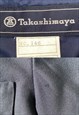 VINTAGE JAPANESE SEIFUKU NAVY SAILOR SCHOOL CROP TOP SIZE XS