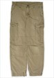 Vintage Carhartt Workwear Beige Cargo Trousers Mens