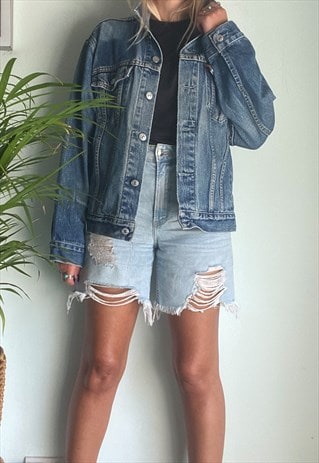 levi short denim jacket