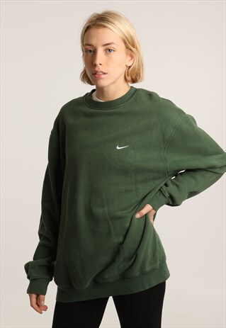 90S NIKE EMBROIDERED LOGO SWEATSHIRT