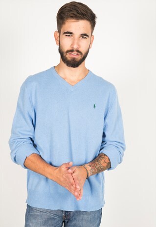 VINTAGE 80S POLO RALPH LAUREN JUMPER / R4124C404