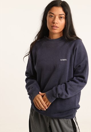 VINTAGE LEVI'S EMBROIDERED SPELLOUT SWEATSHIRT
