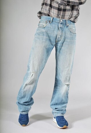 501 light blue jeans