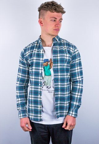 VINTAGE GAP CHECK FLANNEL SHIRT