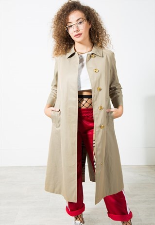 VINTAGE CLASSIC WINTER BURBERRY TRENCH / S2080