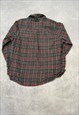 WOOLRICH SHIRT LONG SLEEVE CHECKED PATTERNED BUTTON UP SHIRT