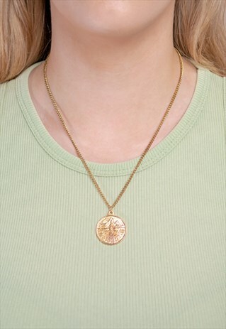 VINTAGE TIBETAN TALLI PENDANT NECKLACE