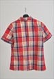 VINTAGE 80S CHECKED SHIRT