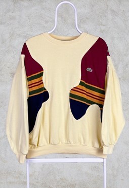 Vintage Reworked Lacoste Sweatshirt Medium