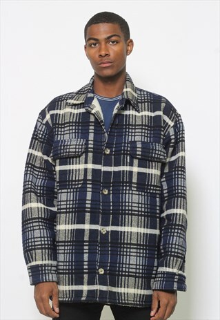 VINTAGE LEVIS SHERPA LINED OVERSHIRT