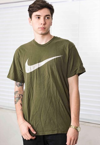 VINTAGE NIKE T-SHIRT LOGO 90S L 8.4
