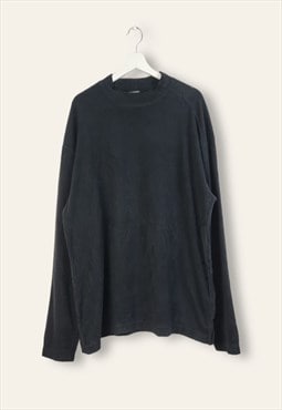 Vintage Columbia Sweatshirt High neck in Black L