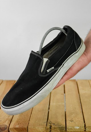 VANS SLIP ON BLACK