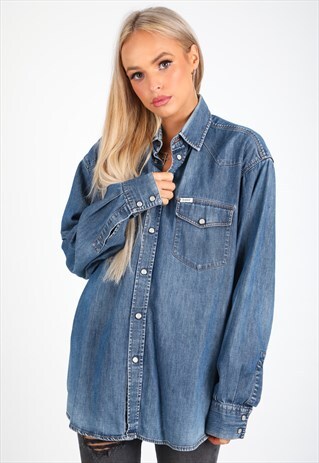 VINTAGE GUESS DENIM SHIRT S271