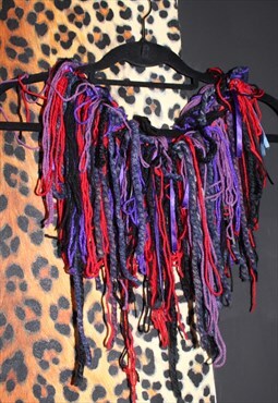 shawl Handmade Tassel Necklace Unique Festival