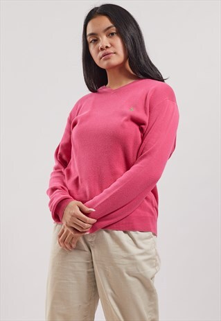 VINTAGE RALPH LAUREN V-NECK JUMPER