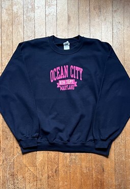 Gildan Navy Sweatshirt