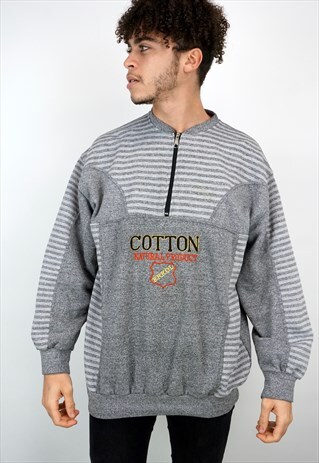 VINTAGE 90'S 1/4 ZIP SWEATSHIRT