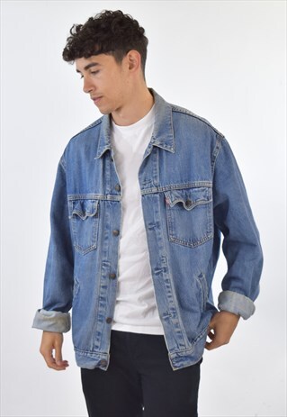 VINTAGE 90S BLUE LEVI'S DENIM JACKET