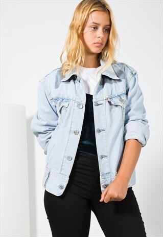 VINTAGE 80S LEVI'S DENIM JACKET / S0924