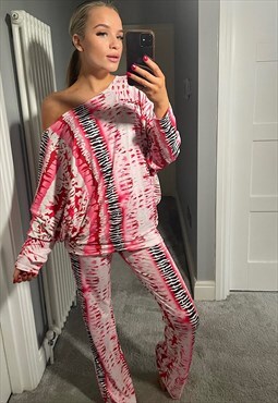 Animal Print Lounge Set