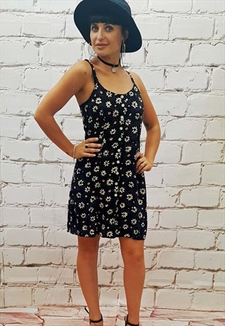 VINTAGE TOPSHOP PRINT DRESS