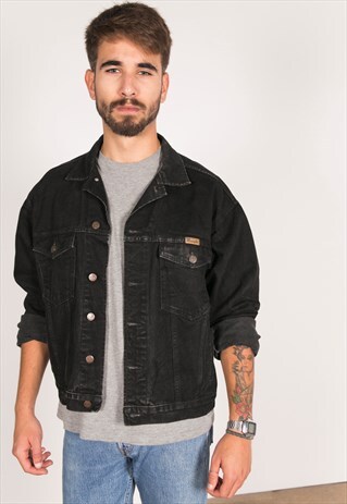 VINTAGE 80S WRANGLER BASIC DENIM JACKET / 7503