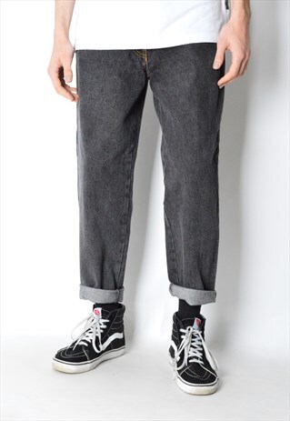 VINTAGE 90S UNISEX GREY JEANS