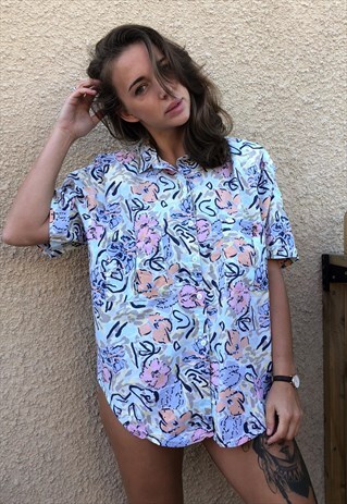 OVERSIZED RETRO 90S 80S VINTAGE UNISEX FESTIVAL SHIRT