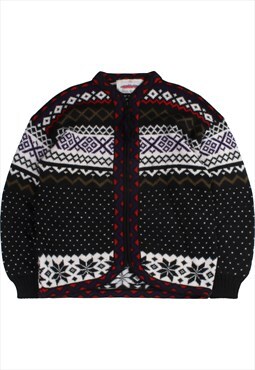 Vintage 90's Obermeyer Jumper / Sweater Norweigen Full Zip