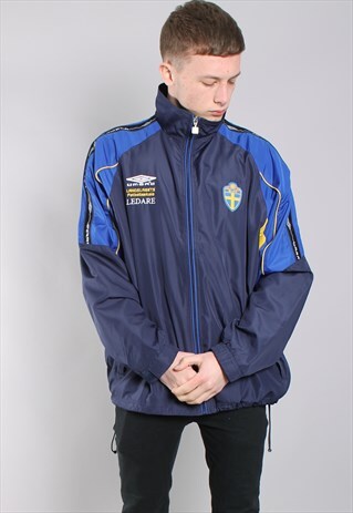 VINTAGE UMBRO SWEDEN FOOTBALL JACKET