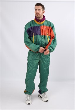Vintage Ski Suit 90's BELFE & BELFE Snow L / XL 44" (83X)