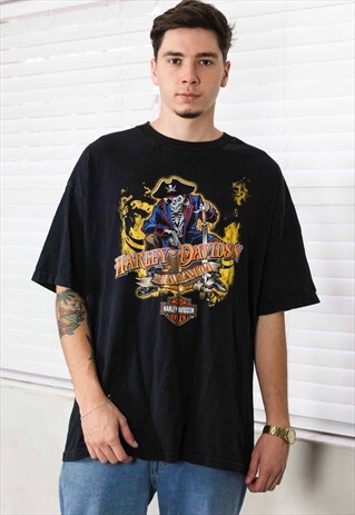 VINTAGE HARLEY-DAVIDSON T-SHIRT LOGO 90S 2XL 11.1