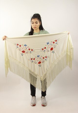 VINTAGE GORGEOUS FESTIVAL BOHO SCARF