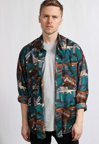 VINTAGE ABSTRACT SHIRT