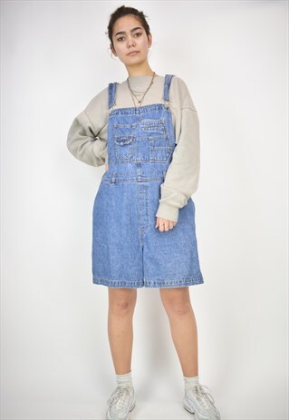 VINTAGE 90'S DENIM DUNGAREES