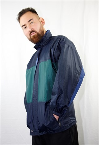 VINTAGE COLOR BLOCK WINDBREAKER