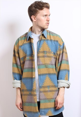 VINTAGE AZTEC NAVAJO SHIRT