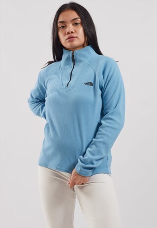 VINTAGE THE NORTH FACE 1/4 ZIP SWEATSHIRT