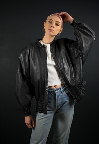 BATWING LEATHER JACKET