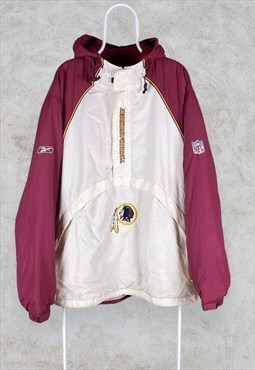 Vintage Washington Redskins Starter Jacket Reebok NFL XXL